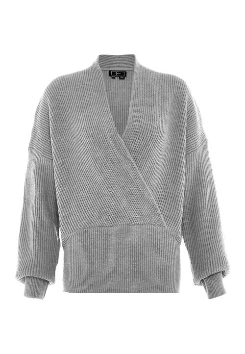 faina Pullover  lysegrå