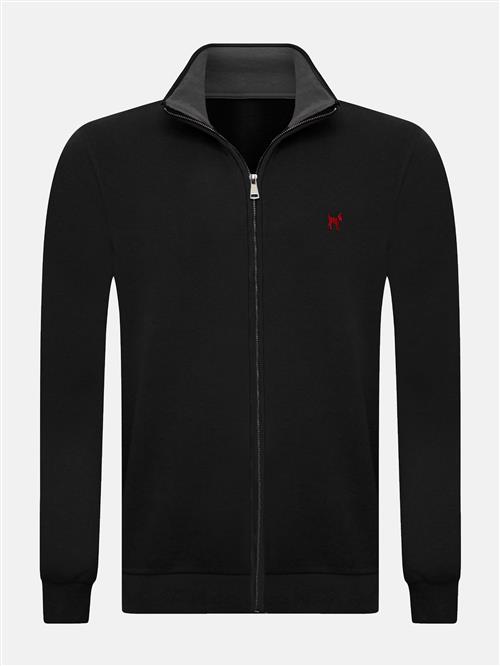 Williot Sweatjakke  rød / sort