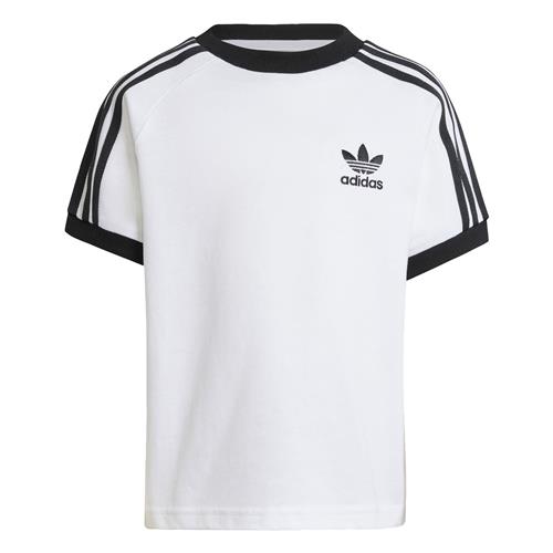 ADIDAS ORIGINALS Shirts 'Adicolor Trefoil'  sort / hvid