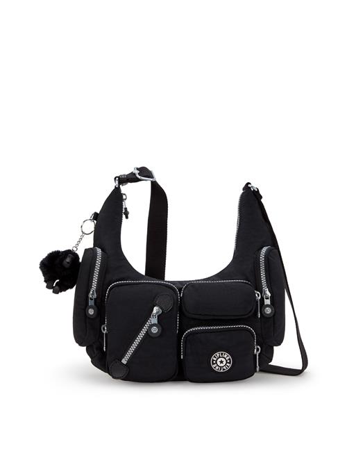 KIPLING Skuldertaske 'Etsu'  sort / sølv