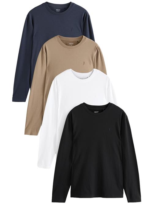 Next Bluser & t-shirts  mørkebeige / natblå / sort / hvid