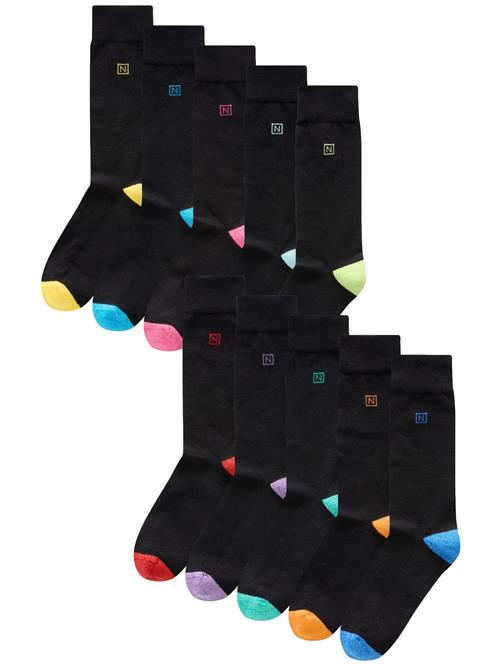 Next Sokker  blå / azur / himmelblå / lyseblå / gul / lysegrøn / lilla / orange / lys pink / rød / sort