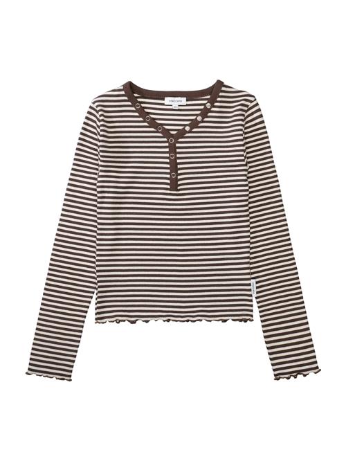 STACCATO Bluser & t-shirts  creme / mørkebrun