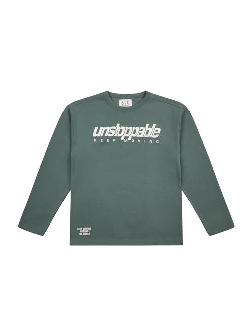 STACCATO Shirts  oliven / hvid