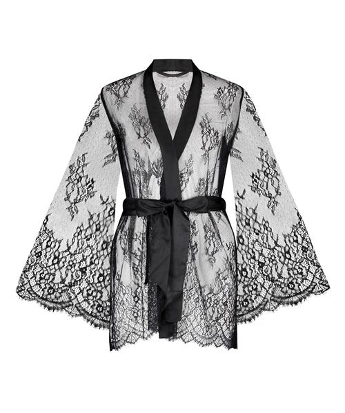 Hunkemöller Morgenkåbe  sort