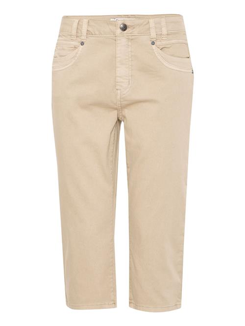 PULZ Jeans Bukser 'PZROSITA'  beige