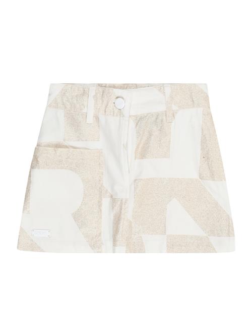 DKNY Nederdel  creme / guld