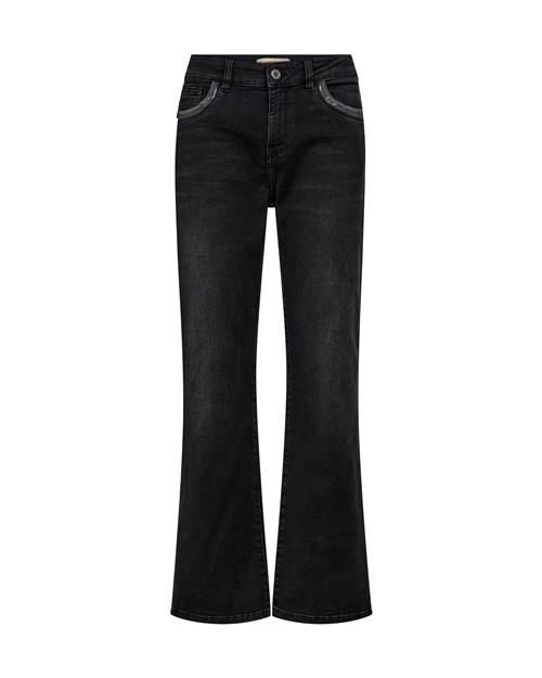 MOS MOSH Jeans 'MMCecilia Perla'  mørkegrå