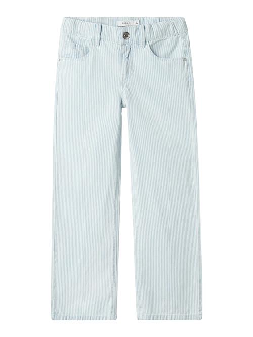 NAME IT Jeans 'NKFRose'  lyseblå / hvid