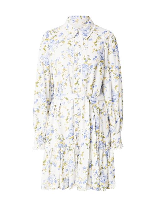 YAS Blusekjole 'YASTILERA'  opal / khaki / oliven / hvid