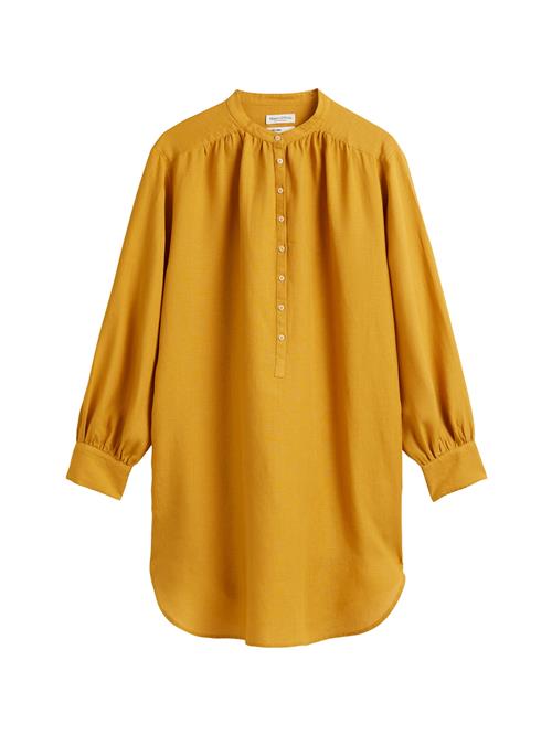 Marc O'Polo Blusekjole  gylden gul