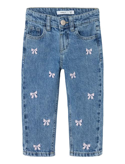 name it | Nmfbella Mom Emb Jeans 3285-Be Noos | 86