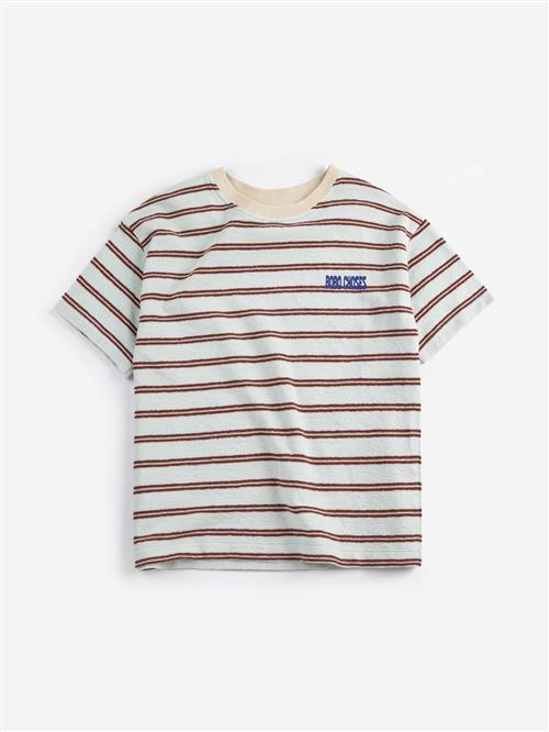 Bobo Choses Bobo Choses Stripes T-shirt Light Blue  Light Blue 6-7 Y  Blå  6-7 år  mand