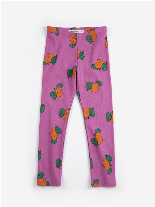 Bobo Choses Tangerine All Over Leggings Purple  Purple 4-5 Y  Lilla  4-5 år  mand
