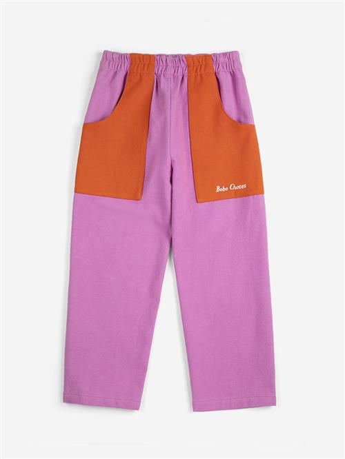 Bobo Choses Bobo Choses Color Block Bukser Purple  Purple 10-11 Y  Lilla  10-11 år  mand