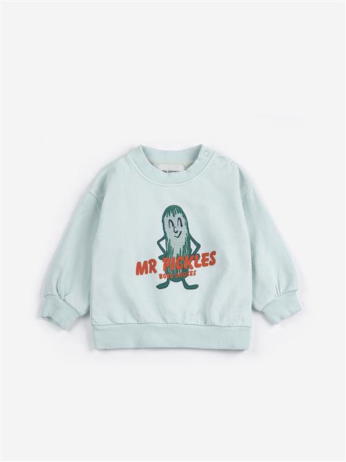 Bobo Choses Mr Pickles Sweatshirt Light Blue  Light Blue 6 months  Blå  6 måneder  unisex