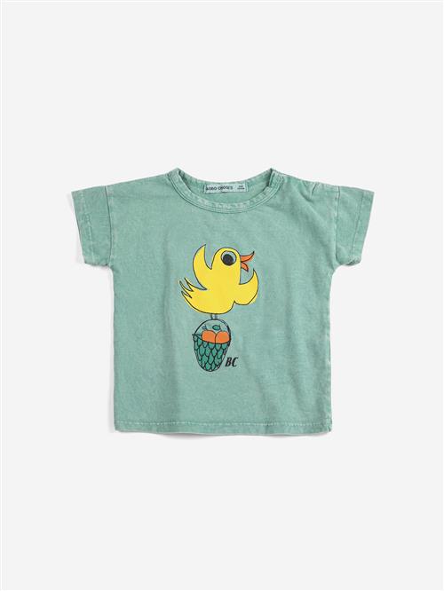 Bobo Choses Flying Oranges T-shirt Green  Green 2 Y  Grøn  2 år  unisex