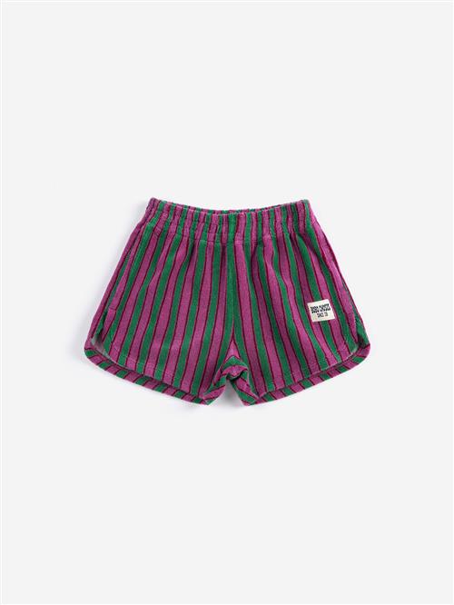 Bobo Choses Shorts Af Frotté Purple  Purple 6-7 Y  Lilla  6-7 år  mand
