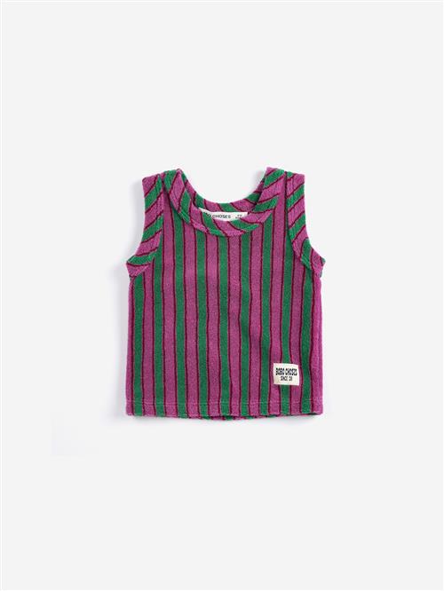 Bobo Choses Tank Top I Frotté Multicolor  Multicolor 2 Y  Lyserød  2 år  kvinde