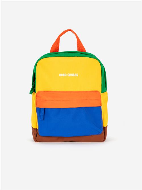 Bobo Choses Bobo Choses Color Block Rygsæk Multicolor  Multicolor One Size  Gul  One Size  unisex