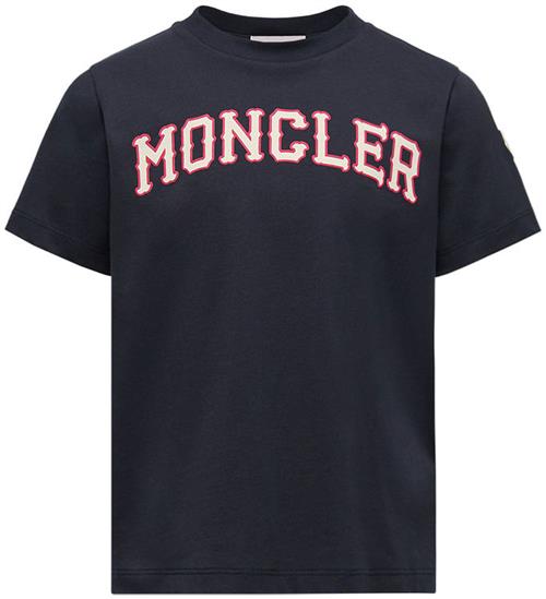 Moncler T-shirt - Navy m. Print