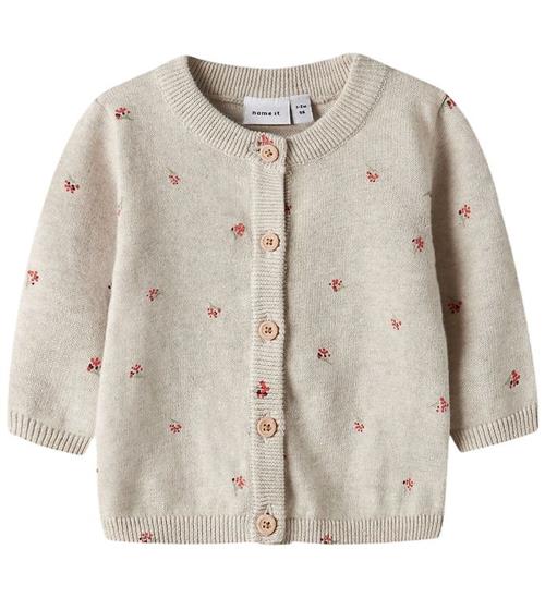 Name It Cardigan - Strik - NbfBeta - Peyote Melange
