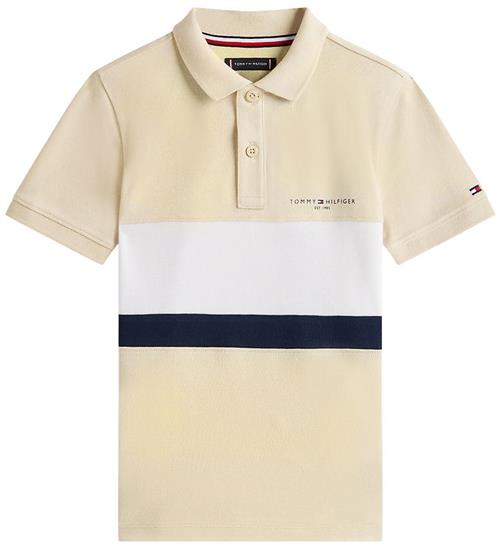 Tommy Hilfiger Polo - Mini Corp - Classic Beige Colourblock