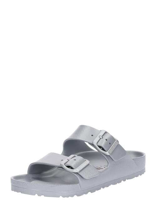 BIRKENSTOCK Pantoletter 'Arizona'  sølvgrå