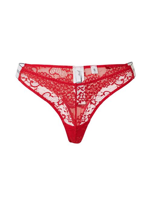 GUESS String  lysegrå / rød / sort / hvid