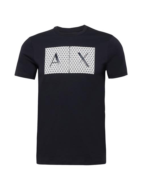 ARMANI EXCHANGE Bluser & t-shirts  mørkeblå / hvid
