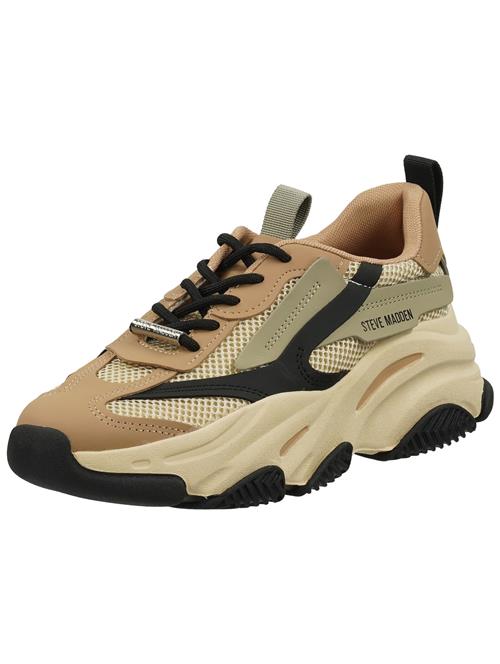 STEVE MADDEN Sneaker low 'Possession'  beige / lysebrun / khaki / sort