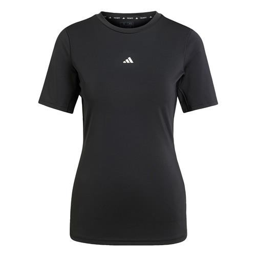 ADIDAS PERFORMANCE Funktionsbluse 'TECHFIT Training'  sort / hvid