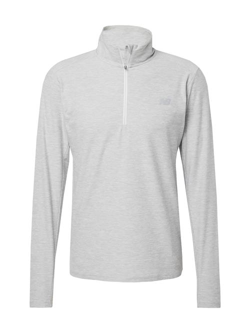 new balance Sportspullover 'Space Dye'  grå / grå-meleret