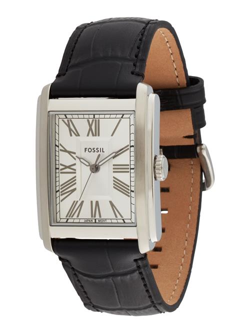 FOSSIL Analogt ur 'Carraway'  sort / sølv