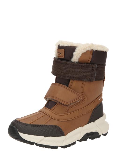 GEOX Støvler 'Flexyper Plus'  umbra / mørkebrun