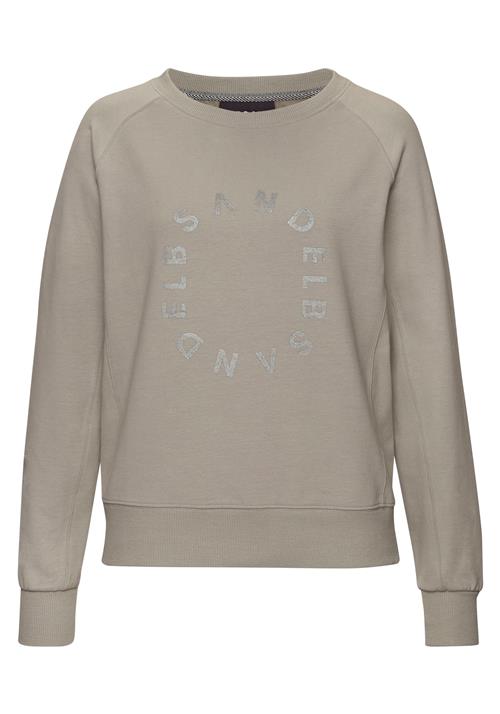 Elbsand Sweatshirt  taupe / sølv