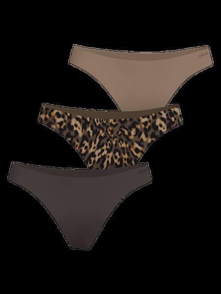 Björn Borg Invisible Thongs 3-pack Brun, M