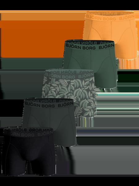 Björn Borg Cotton Stretch Boxers 5-pack Sort, M
