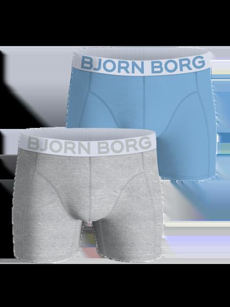 Björn Borg Organic Cotton Stretch Boxers 2-pack Blå, XS