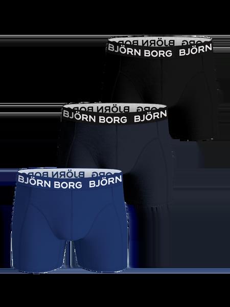 Björn Borg Bamboo Cotton Blend Boxers 3-pack Sort, XS