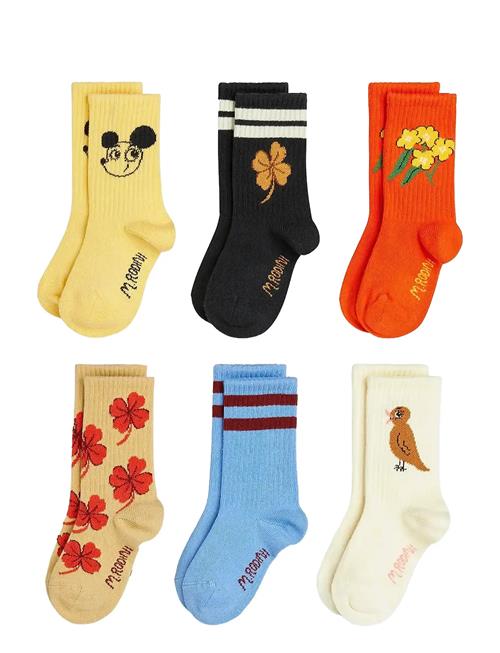 Mini Rodini | Clover 6-Pack Socks | 32/35