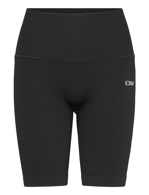 ICANIWILL | Ribbed Define Seamless Pocket Biker Shorts | M