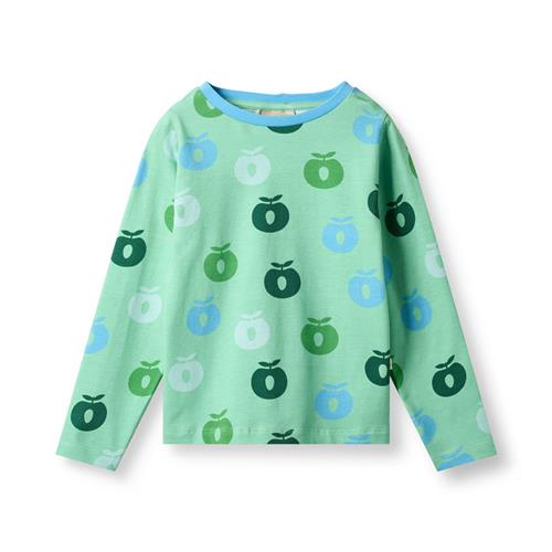 Småfolk Gala Langærmet Top Spring Meadow  Spring Meadow 3-4 Y  Grøn  3-4 år  unisex