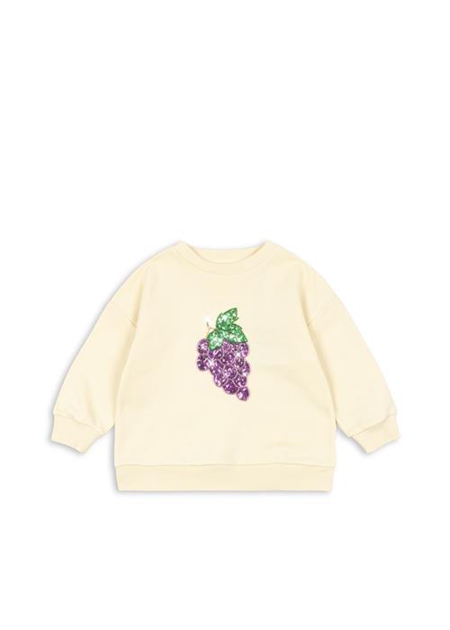 Konges Sløjd Lou Sweatshirt Med Pailletter Sea Mist  Sea Mist 4 Y    4 år  kvinde