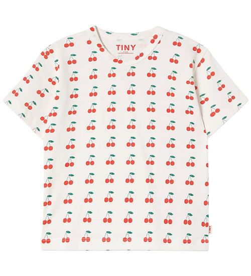 Tiny Cottons T-shirt - Cherries - Off White