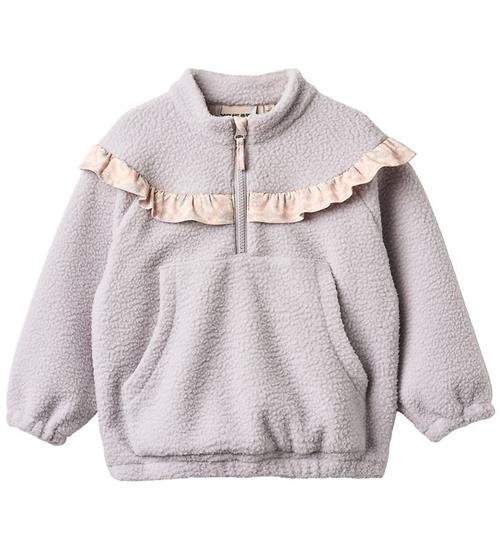 Wheat Fleecetrøje - Rayao - Lavender Rain