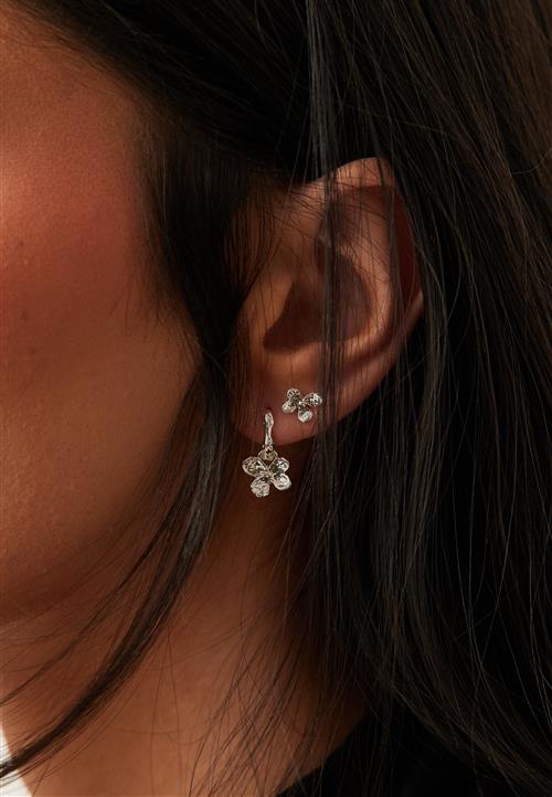 Pilgrim Ajani Earrings 2-in-1 Set, Sil