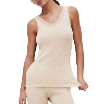 Femilet Juliana Top Benhvid merinould 46 Dame