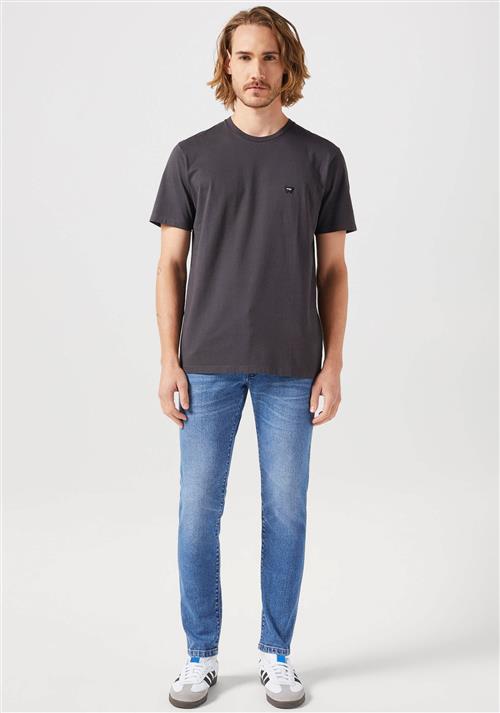 WRANGLER Bluser & t-shirts 'SIGN OFF TEE'  mørkegrå