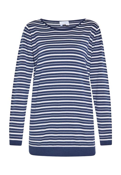 usha BLUE LABEL Pullover  marin / hvid